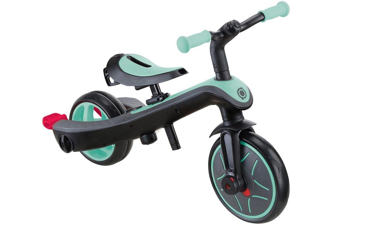 Dreirad Trike Explorer 4 in 1 Mint<br>Vielseitiges 4-in-1-Fahrzeug für kleine Entdecker
