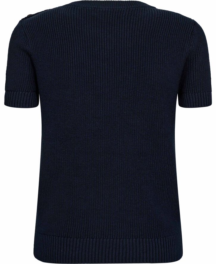Lauren Ralph Lauren COMBED COTTON-SS SWEATER Lauren navy
