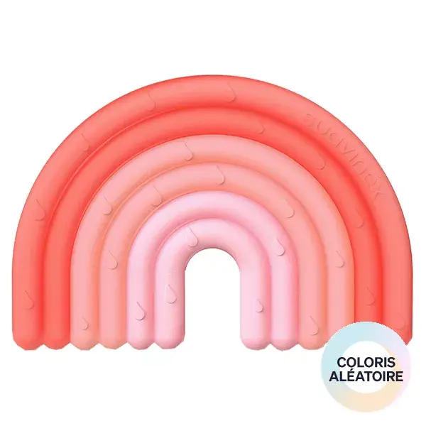 Anel de dentição de silicone Suavinex Estágio 1 Arco-íris