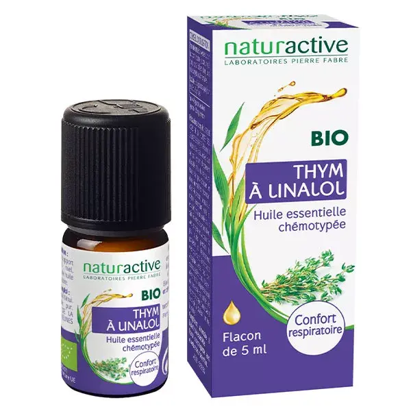 Naturactive Huile Essentielle Bio Thym à Linalol 5ml