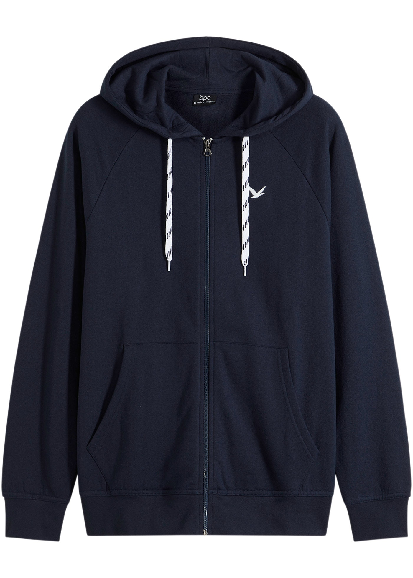 bonprix Kapuzensweatjacke »Kapuzen-Sweatjacke mit Kontrastdetails«, Kapuzen-Sweatjacke mit Kontrastdetails