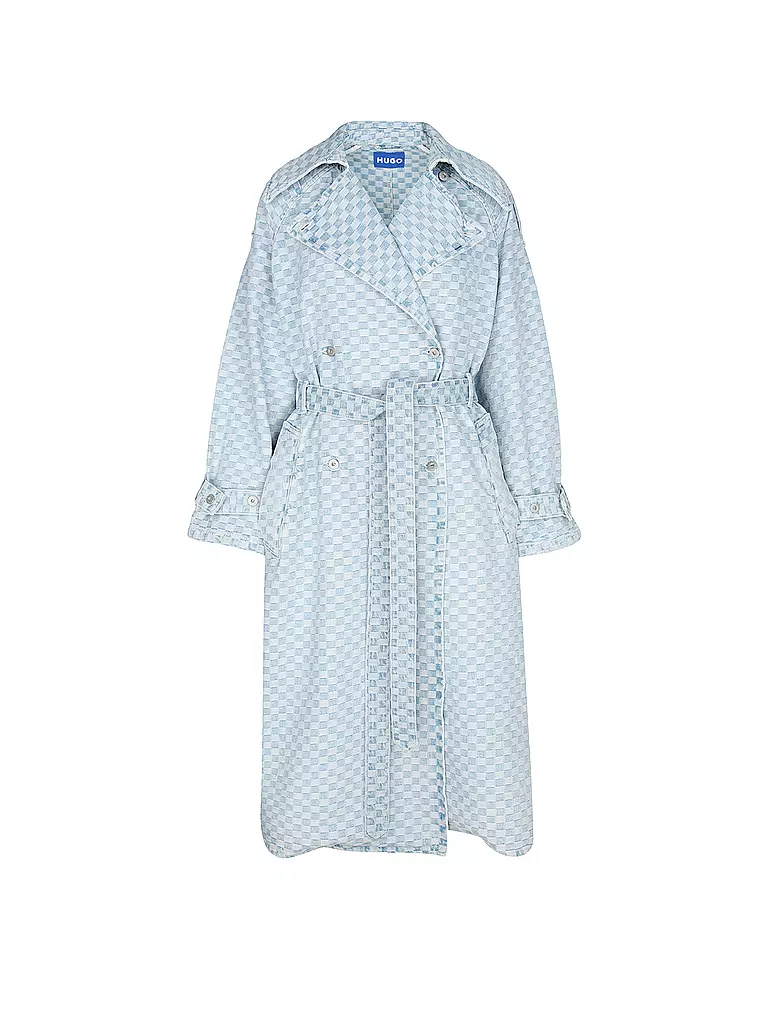 HUGO Trenchcoat hellblau
