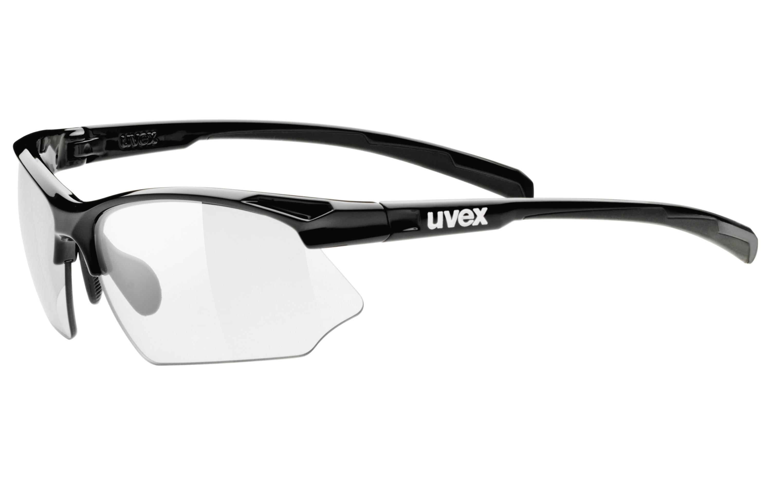Sportbrille uvex sportstyle 802 V blackSelbsttönende Sportbrille