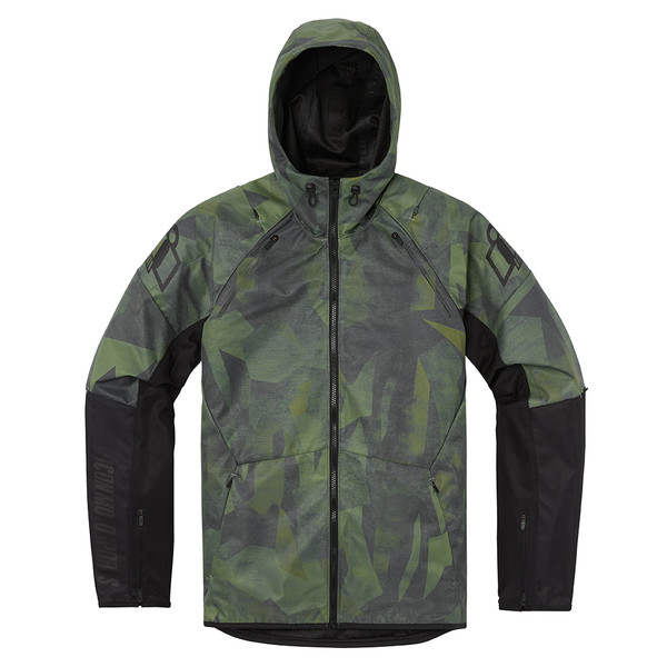 Icon - Veste Airform Battlescar™ Vert / Noir