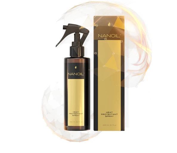 NANOIL Heat Protectant Spray Hitzeschutz Spray