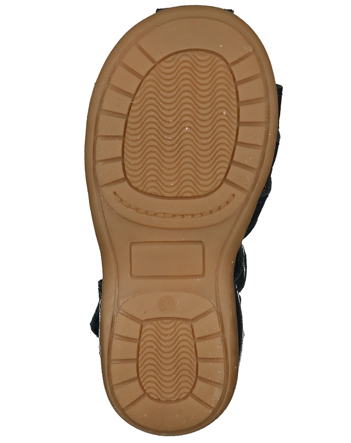 Lauflern-Sandalen CAROL II mit Lochmuster in navy