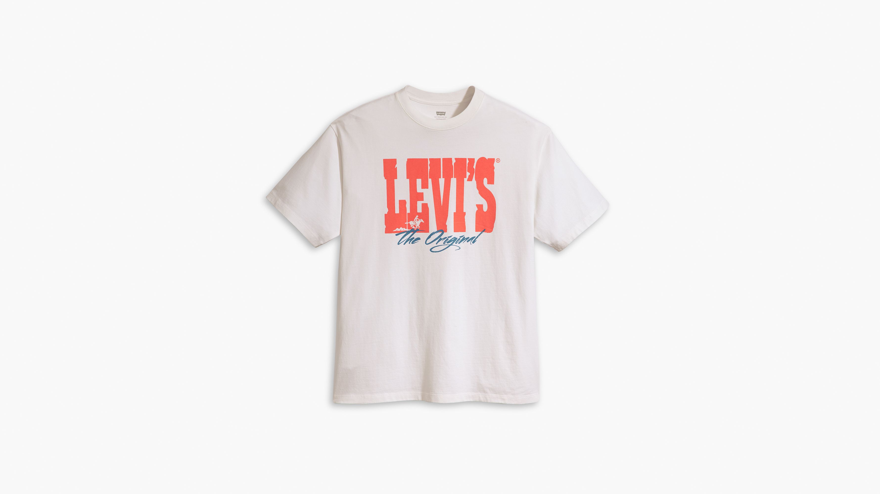 T-shirt graphique vintage - Levi Archival White+ - Blanc