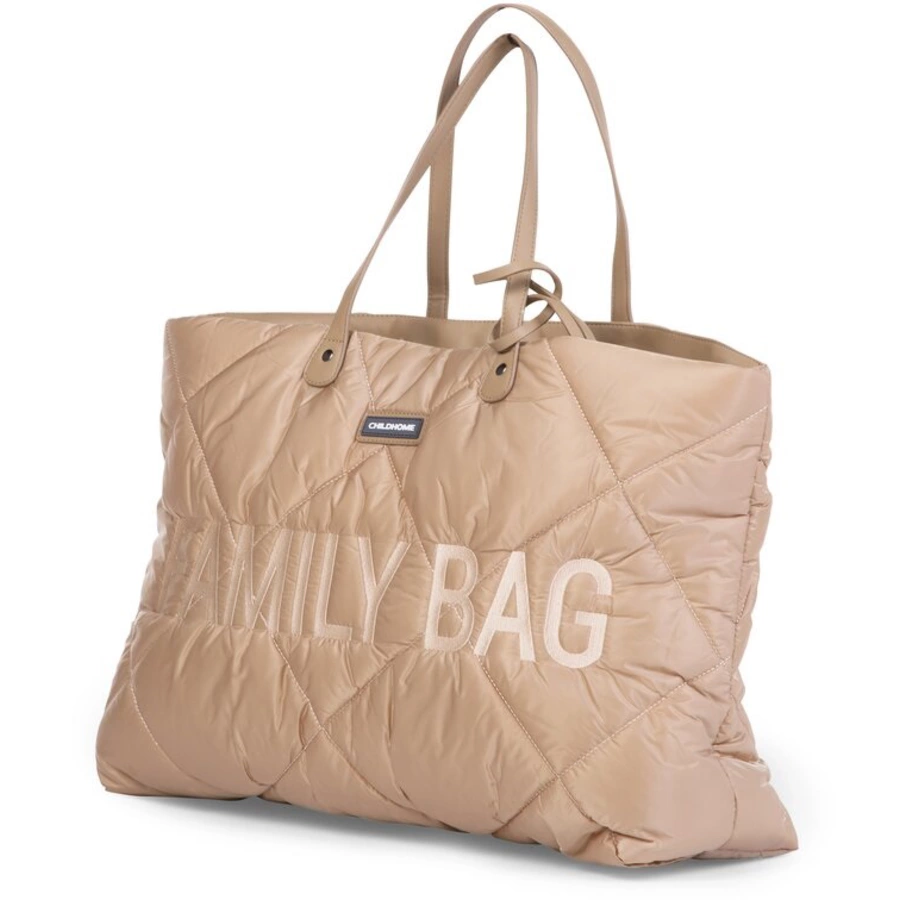 CHILDHOME Family Bag gesteppt beige