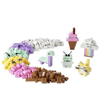 LEGO? Classic - Kreativt Sjov Med Pastelfarver 11028 - 333 Dele
