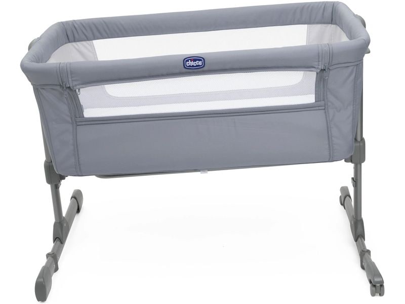 Chicco Beistellbett Next 2 Me Essential Stone Re_Lux Beistellbett mit vielen Funktionen