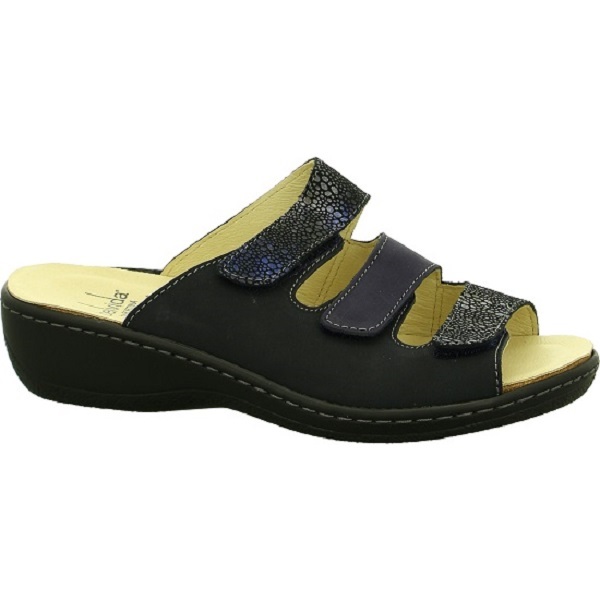 nubuk/stone (8819.1/Wechselfussbett 9909) /1412 navy/marine