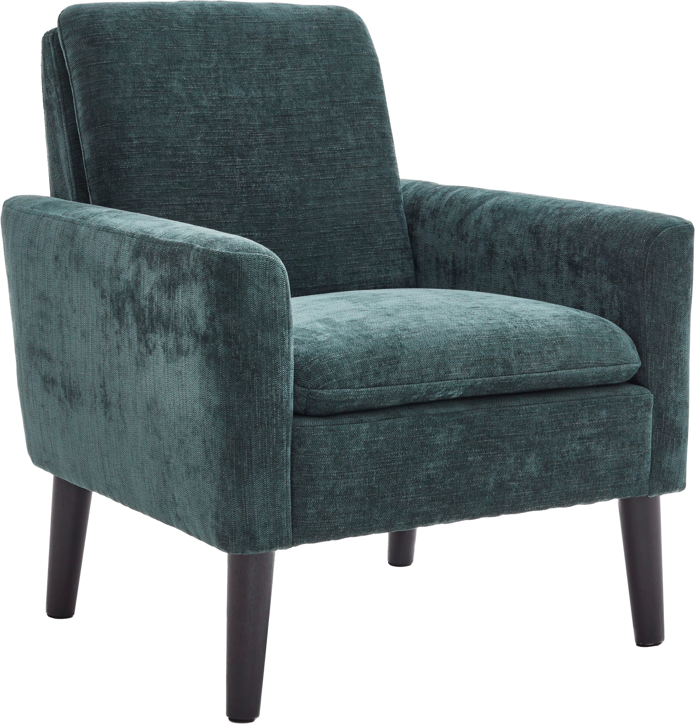 ATLANTIC home collection Sessel »Kimmy« mit Chenille-Bezug, frei im Raum stellbar, hoher Sitzkomfort