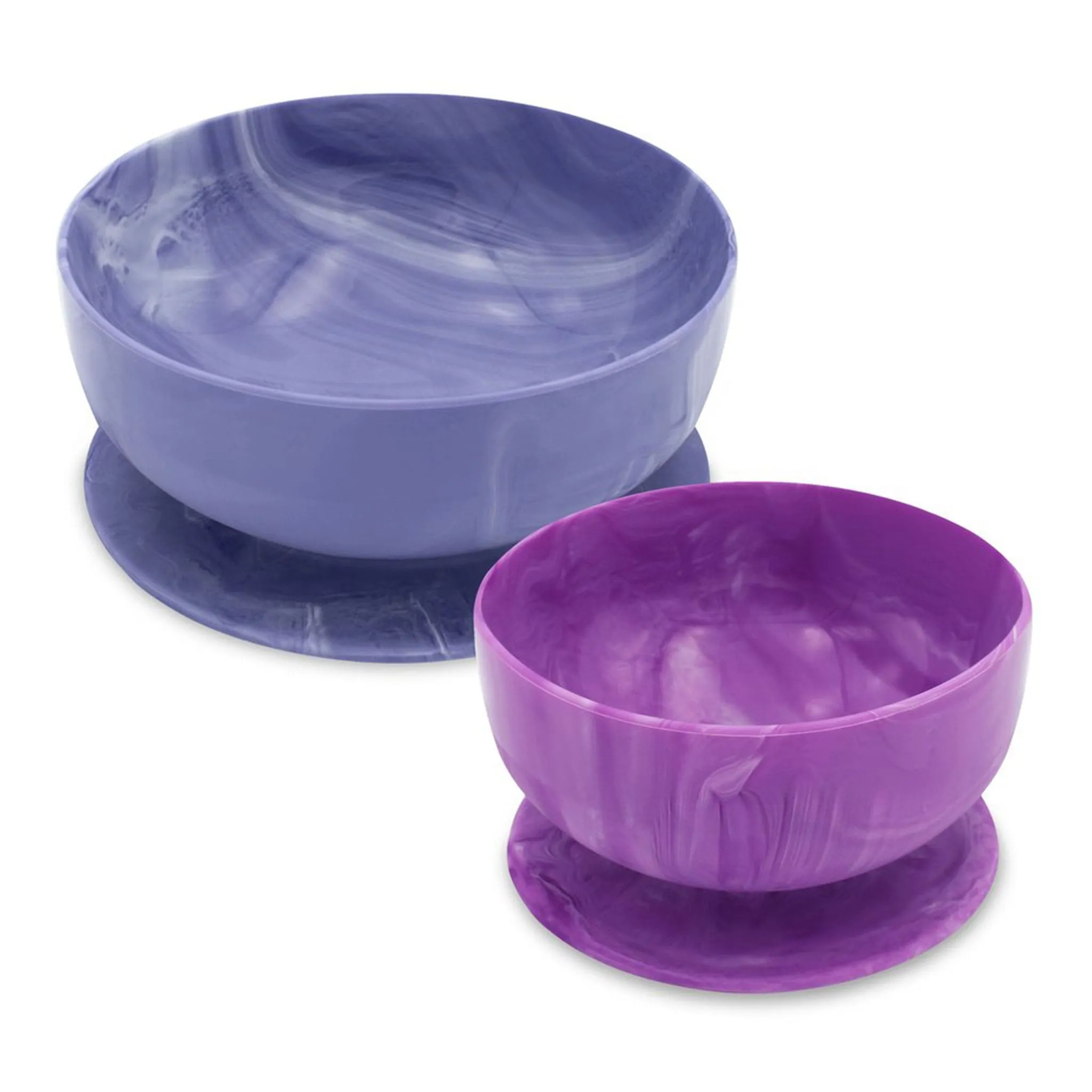 ChooMee Bol Succion IncrediBowls Paquet de 2 - Mauve Lilas