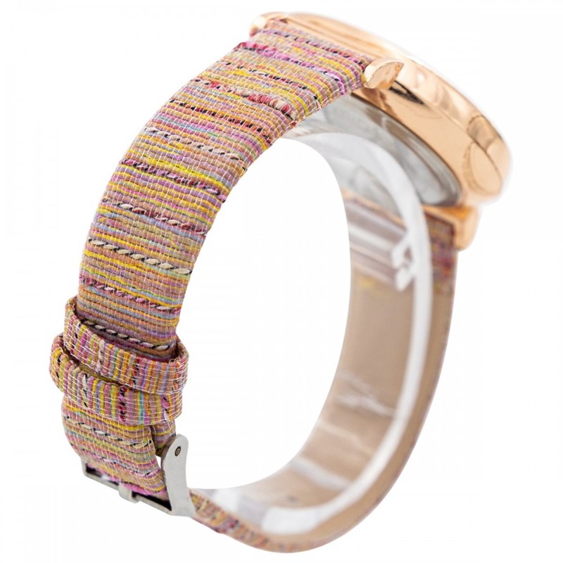 Montre Femme CHTIME bracelet Cuir Rose