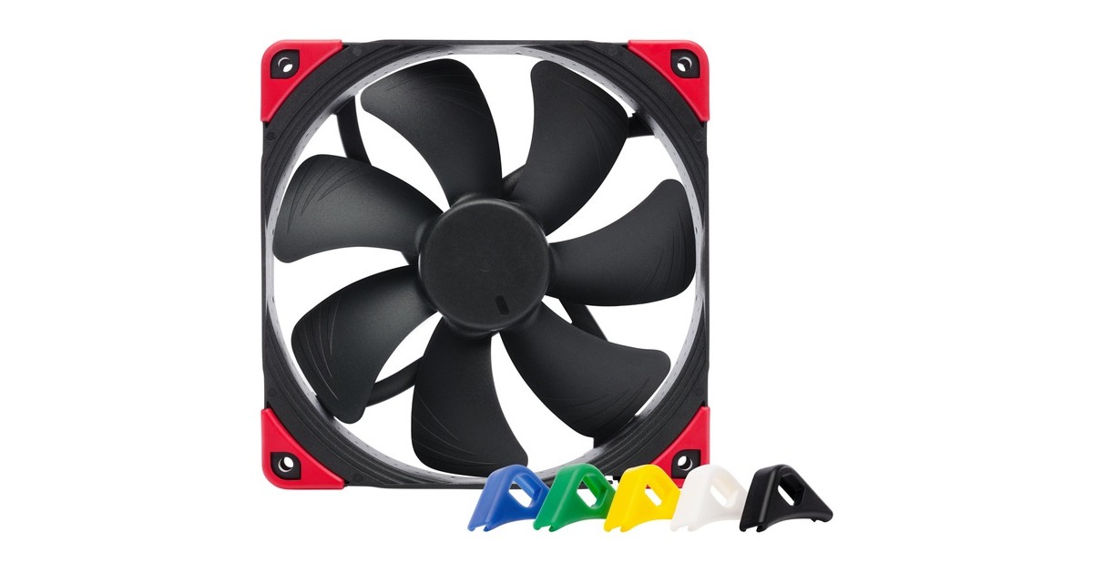 NoctuaNF-A14 PWM Chromax.Black.Swap case fan  (Zwart, 140 x 140 x 25 mm)