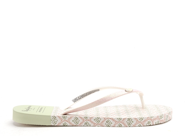 Pepe jeans mules et sabots femme rake rose