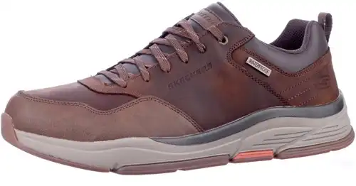 Skechers bruin 210021/CDB - maat 12 veterschoen bruin - maat 12 Calandschoen