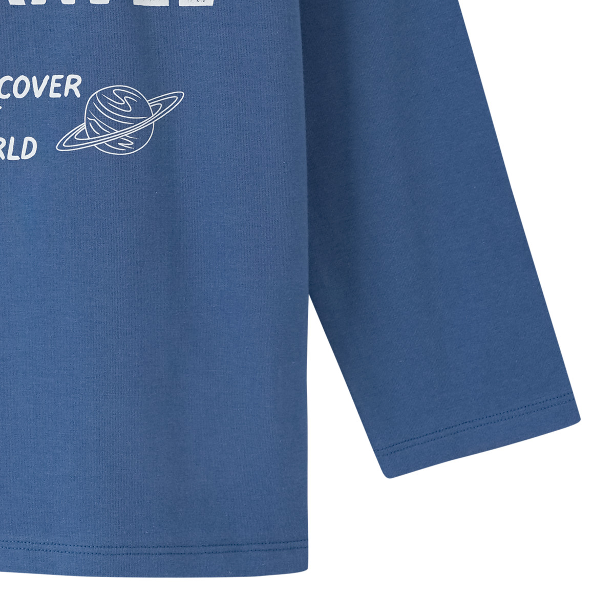 Topolino Jungen Langarmshirt mit Applikation blau