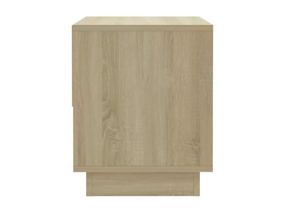 Table de chevet Chêne sonoma 45x34x44 cm Aggloméré