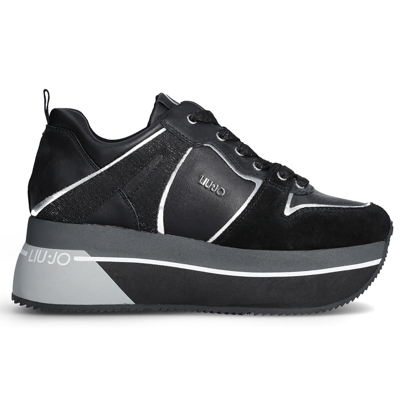 Liu-Jo Sneakers en Velours de cuir Iris noires