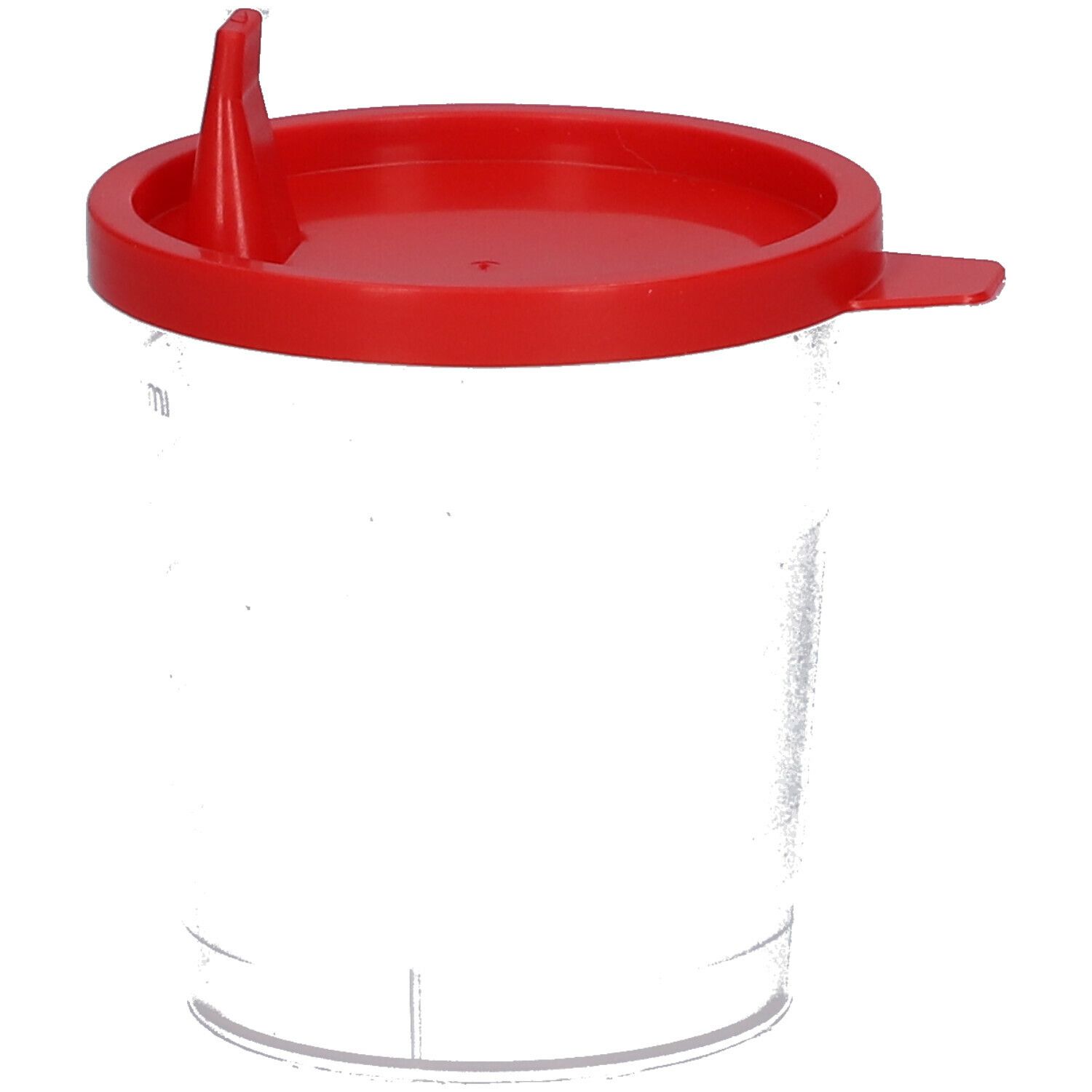 Urinbecher mit Schnappdeckel 125 ml