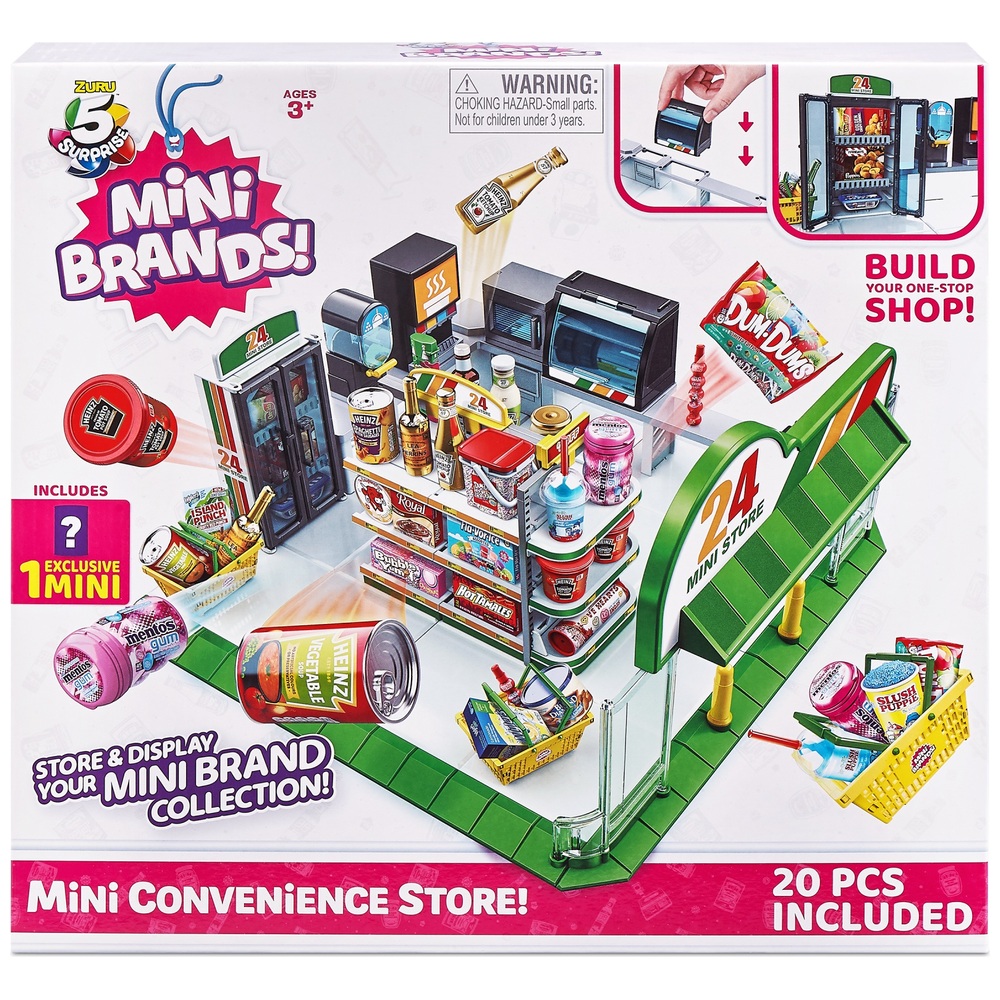 Überraschungs-Mini-Marken Mini-Supermarkt-Spielset von ZURU