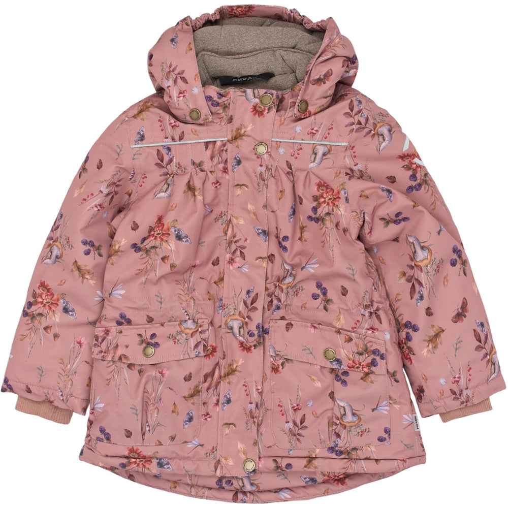 Køb Mikk-Line Burlwood Polyester Girls Jakke AOP Floral