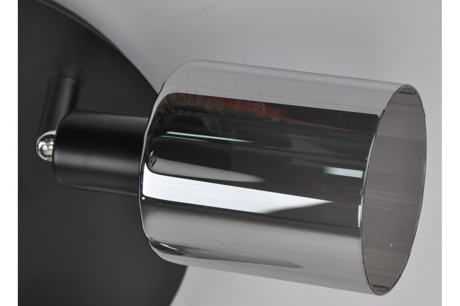 Darwin taklampe Sort med sotet glass,3 lys E14