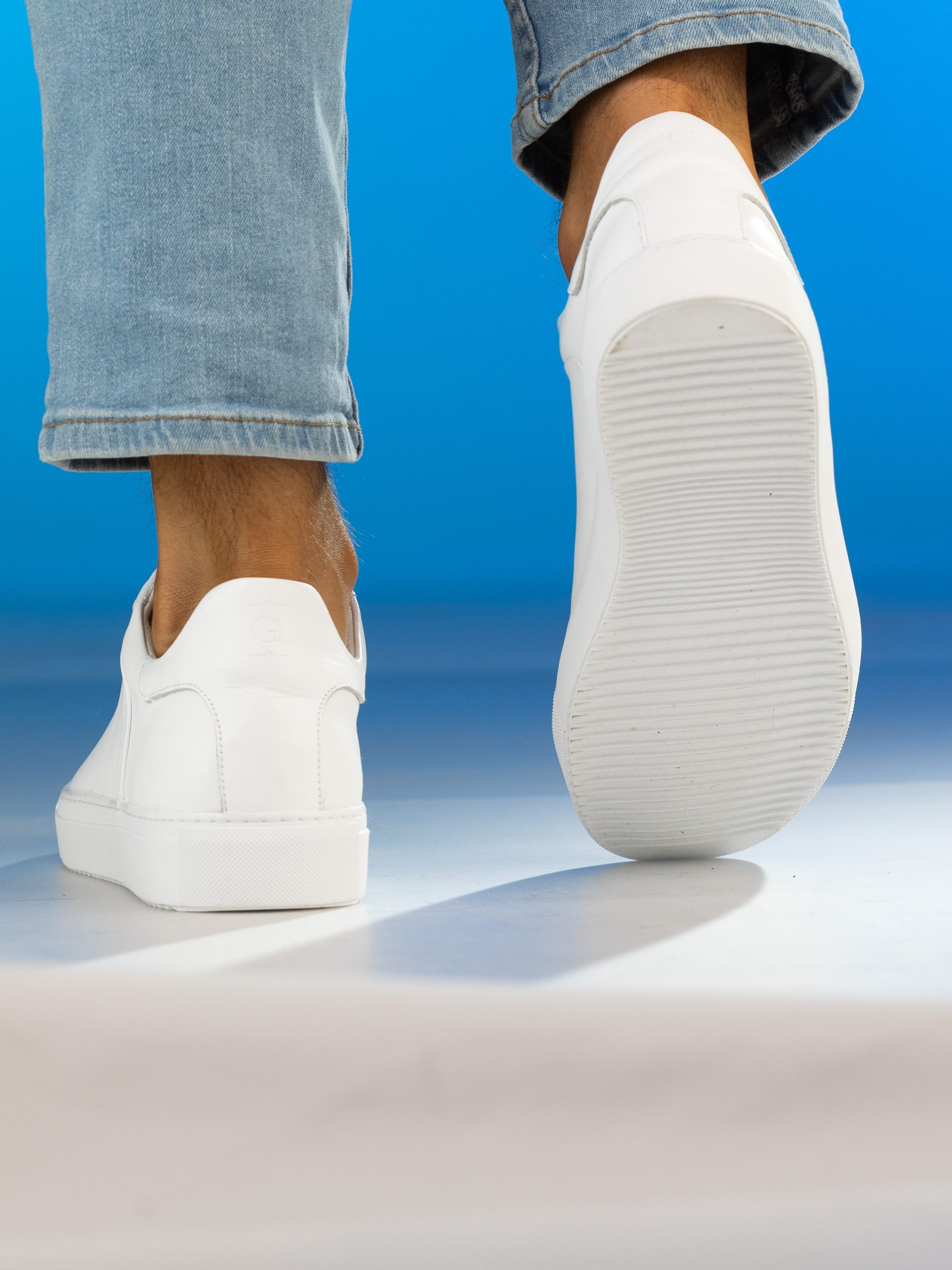 Gregers - Street Leather White - Trapes Sko