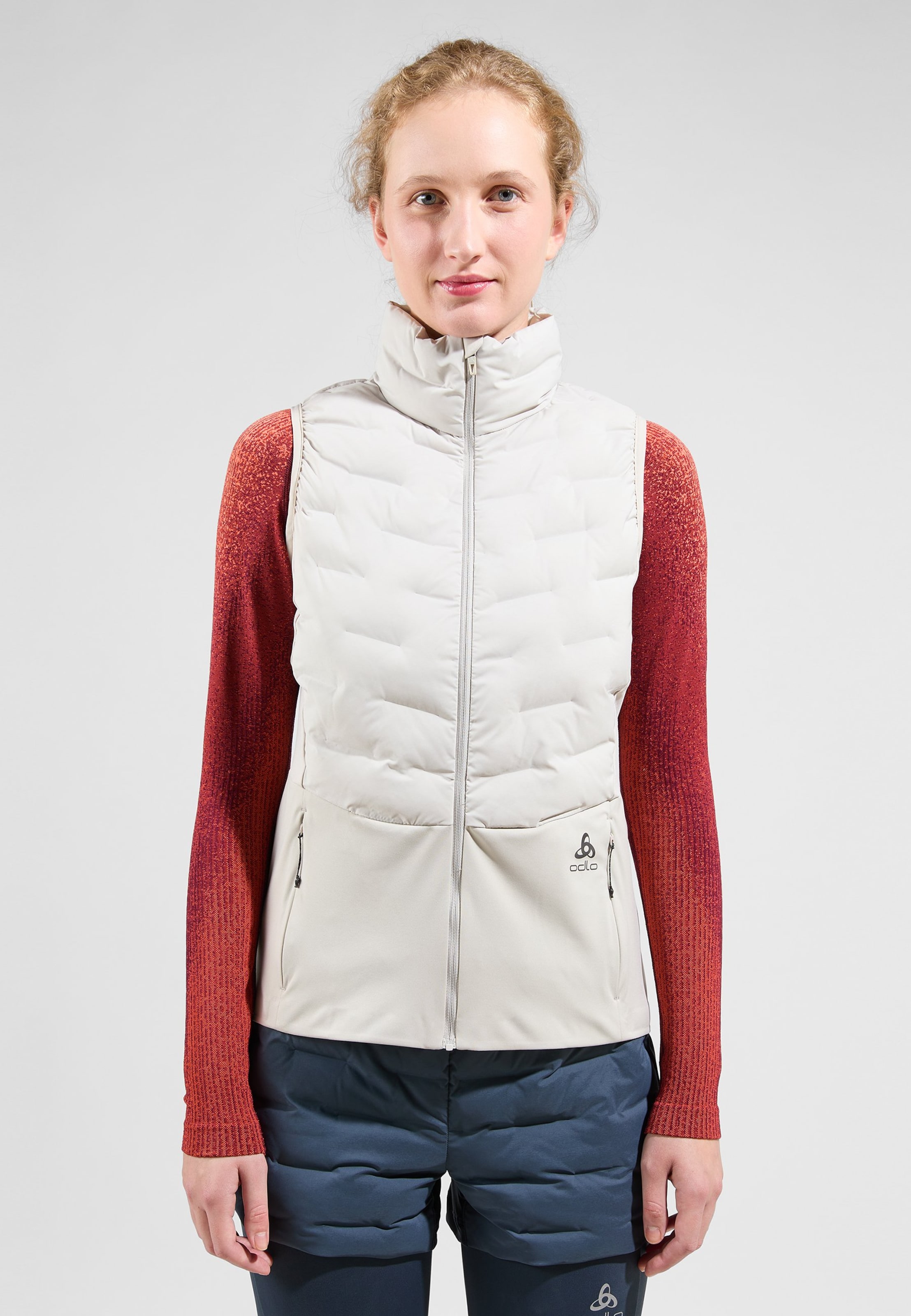 Zeroweight Insulator Laufweste in silver cloud