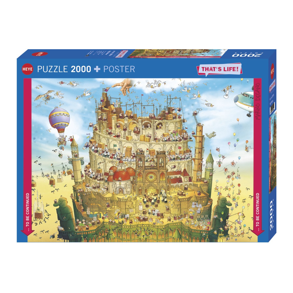 Puzzle - Thats Life High above - 2000 Pièces
