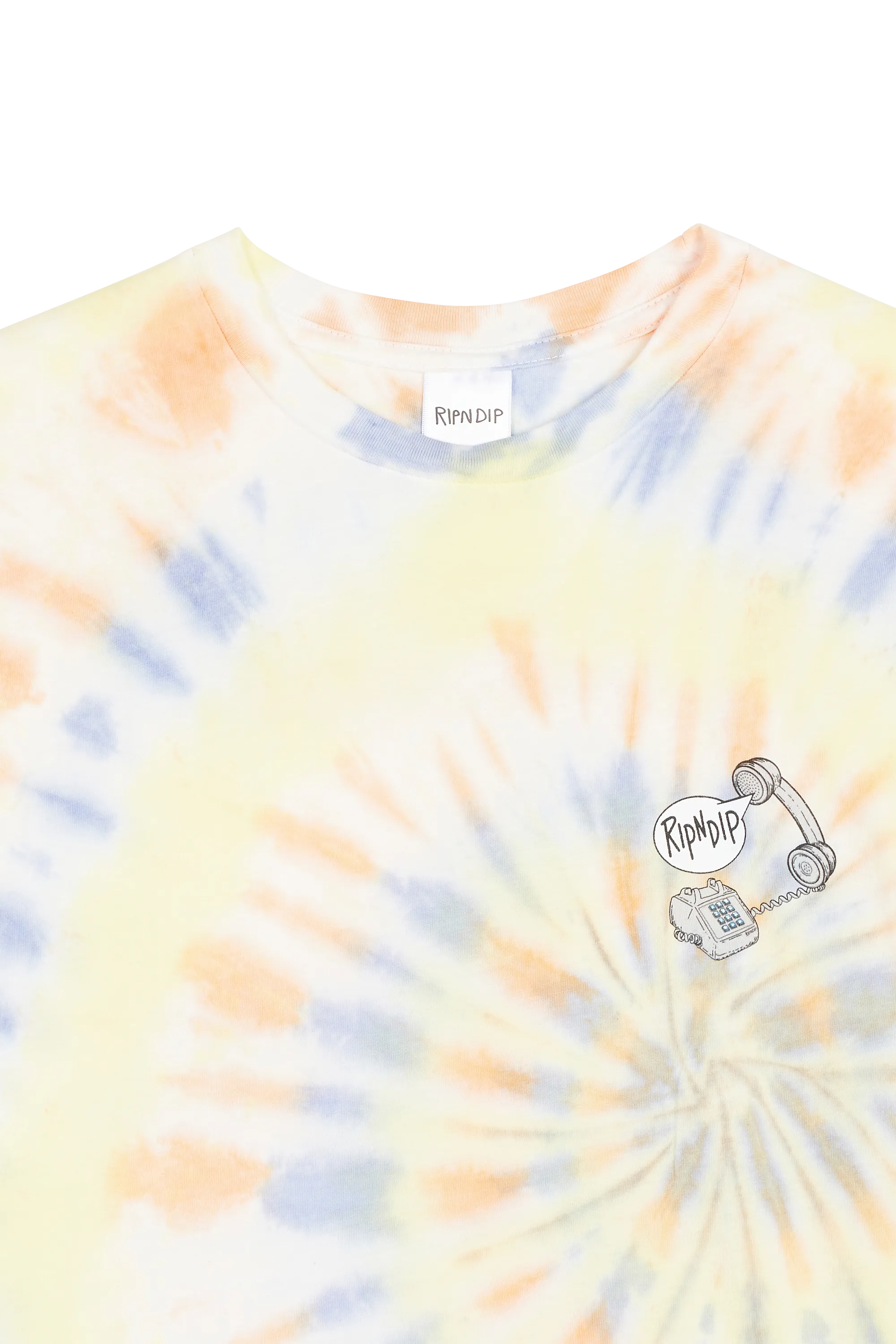 RIPNDIP T-shirt HOWS MY ATTITUDE Multicolore