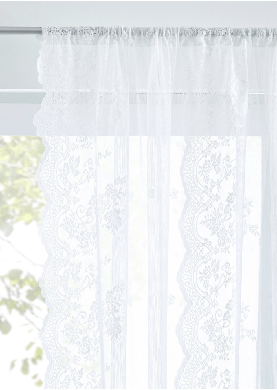 Voilage jacquard (1 pce)