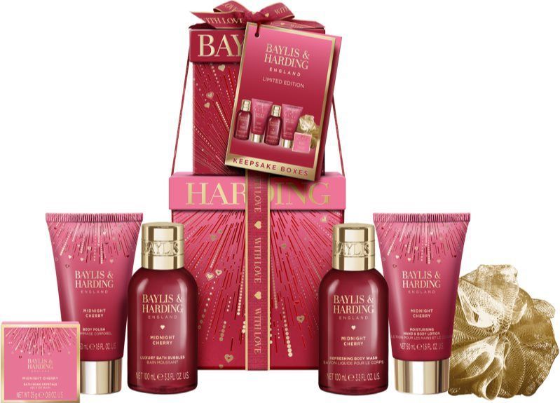 Baylis & Harding Midnight Cherry Gift Set