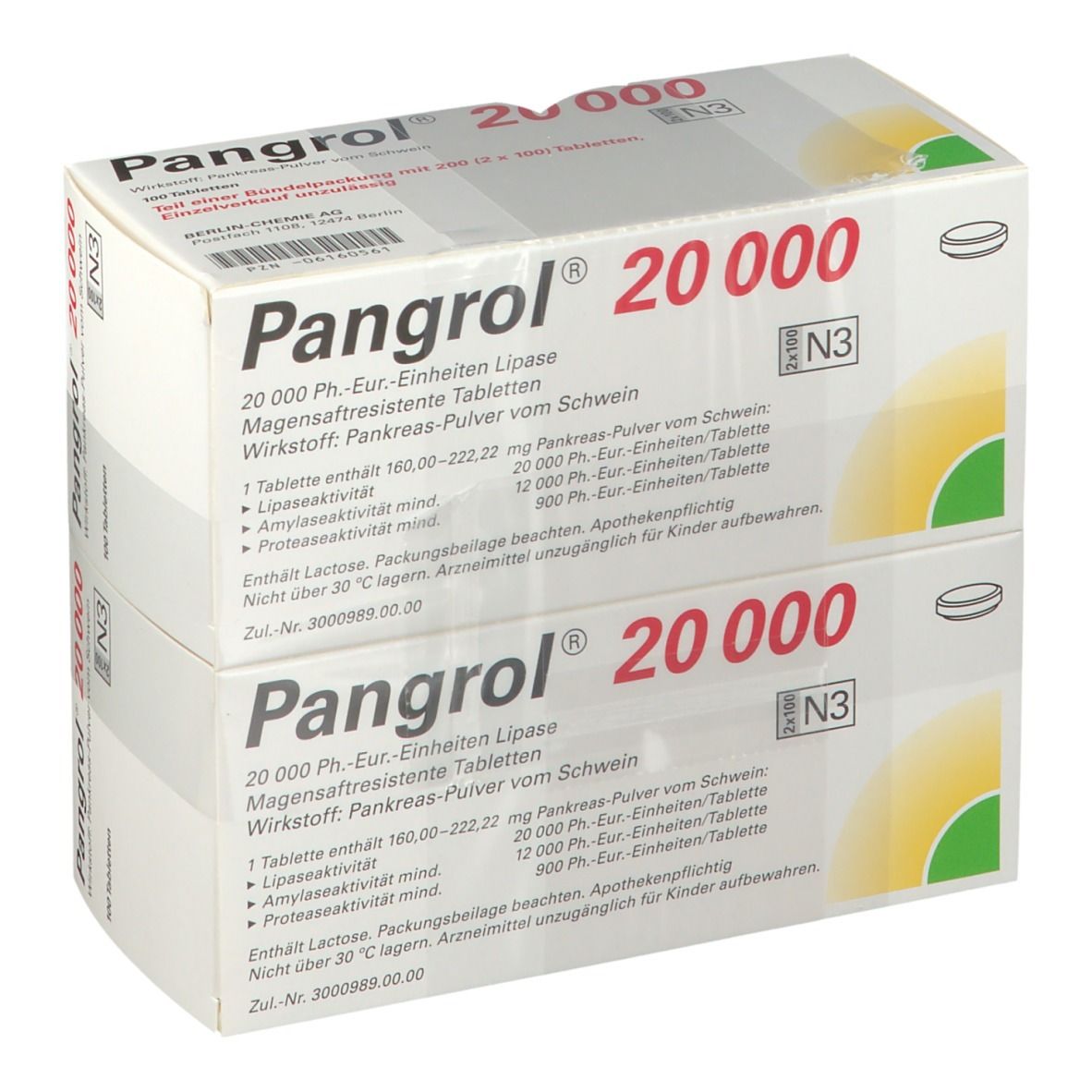 Pangrol® 20000 Filmtabletten