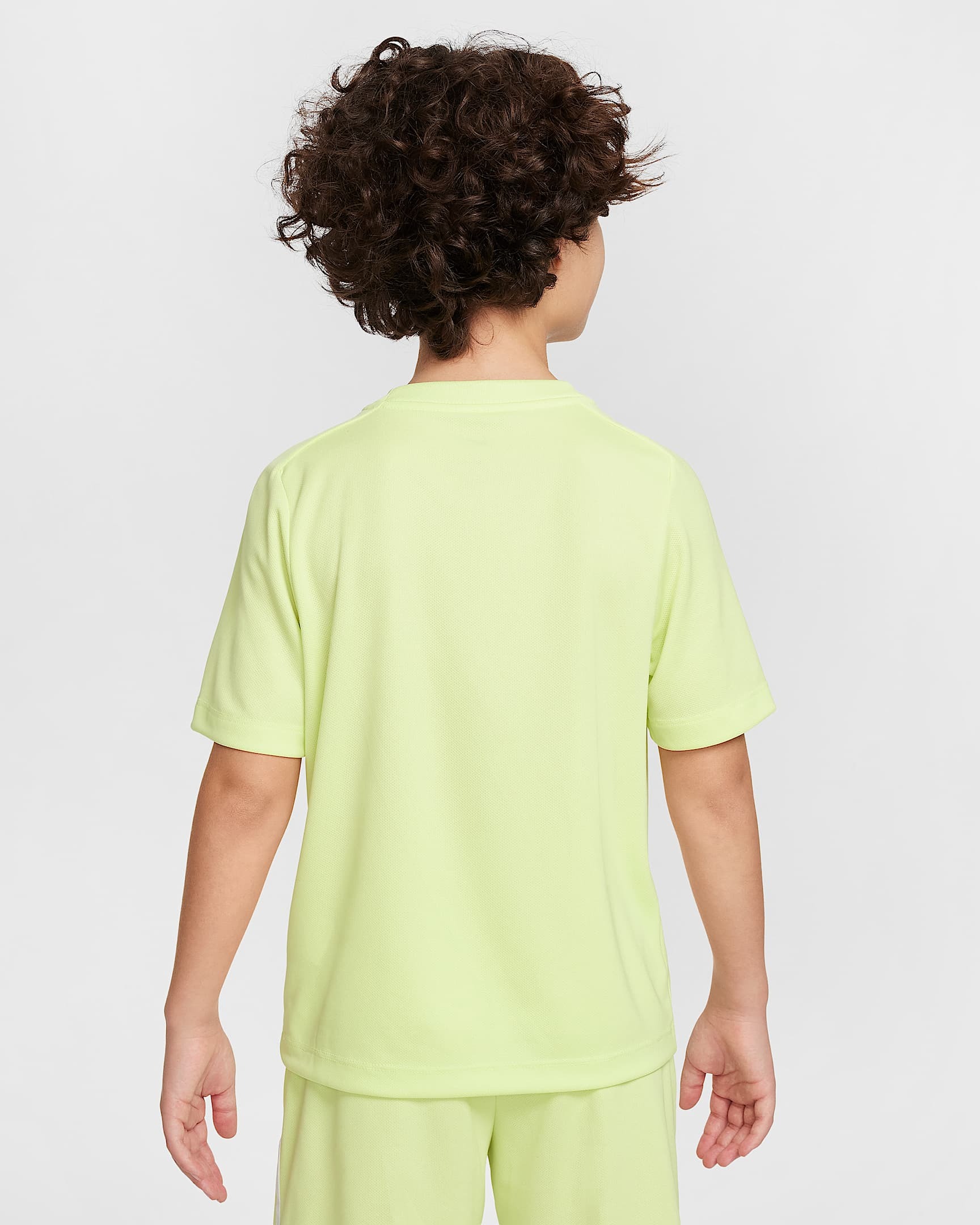 Multi Dri-FIT Tee Junior 736/Light Lemon Twist/White