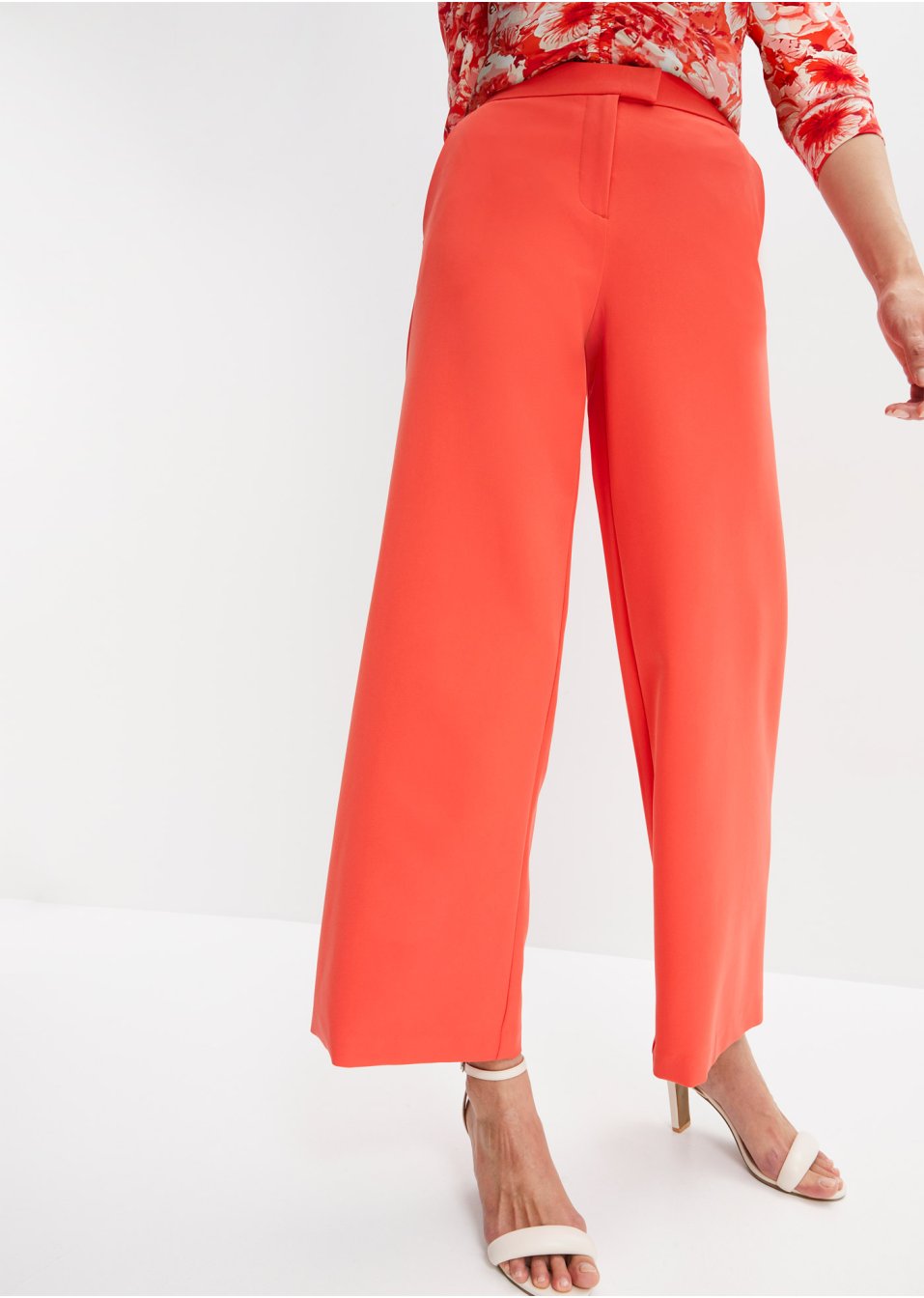 Pantalon à jambes larges