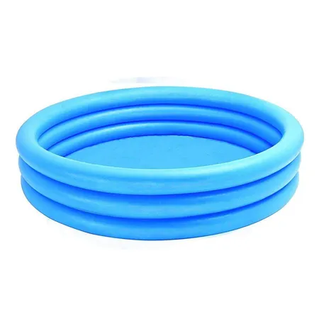 Intex Crystal Pool / Kinder Planschbecken blau