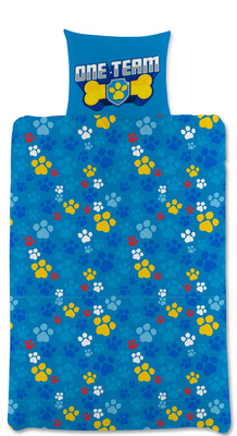 Paw Patrol Sengesett 150 x 210, Blå