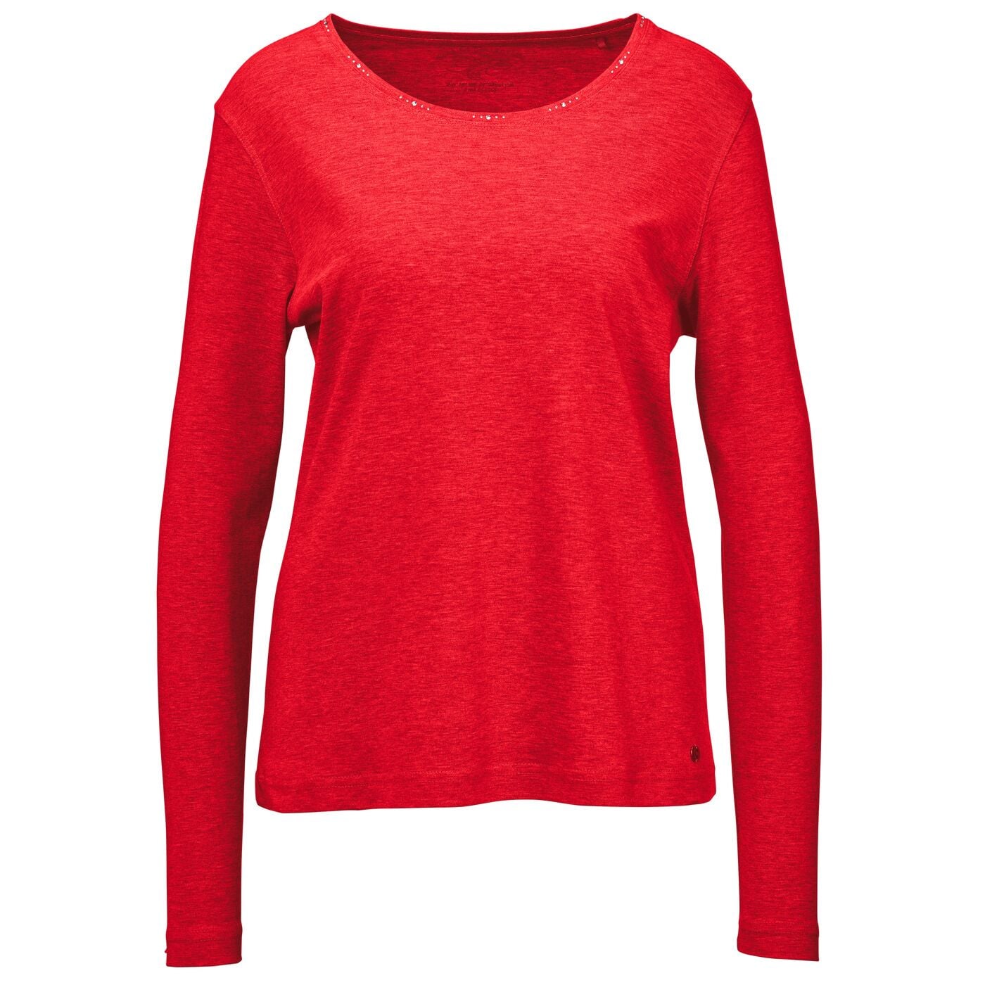ClarinaLangarmshirt mit Strasssteinchen «Nora»
