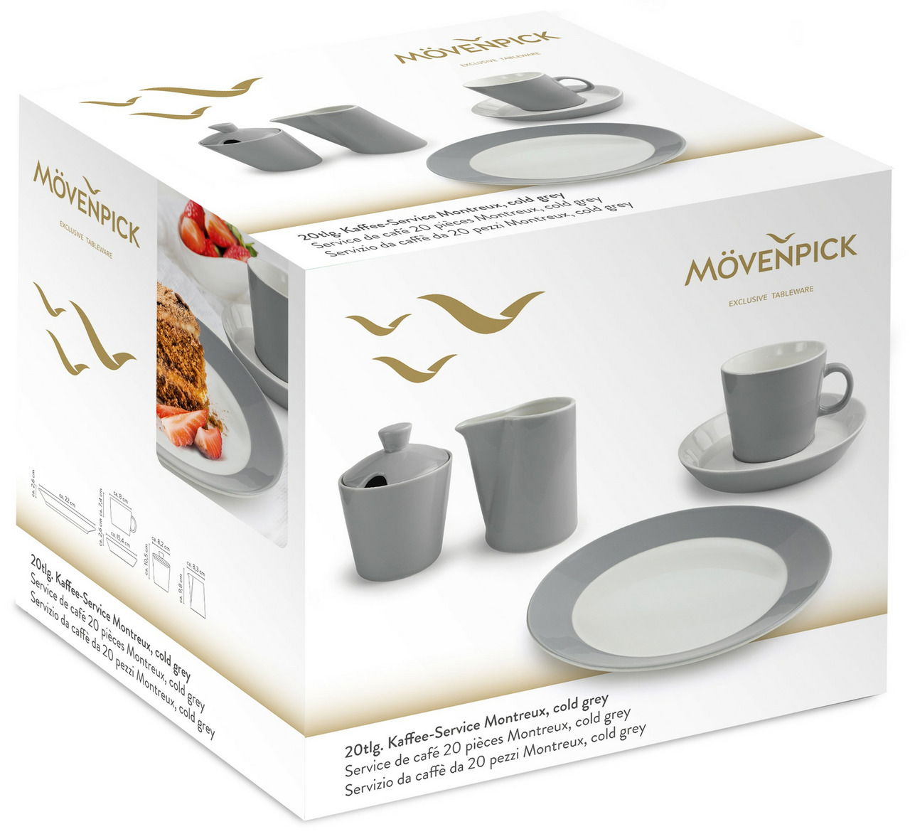 Mövenpick Kaffeeservice 20-tlg.