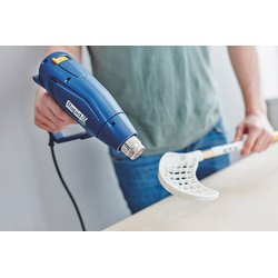 Rapid Pistolet à air chaud R1800, 1.800 watts, bleu