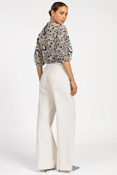 Aaiko ecru dames jeans
