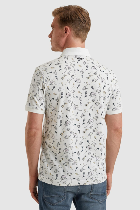 Vanguard witte heren polo