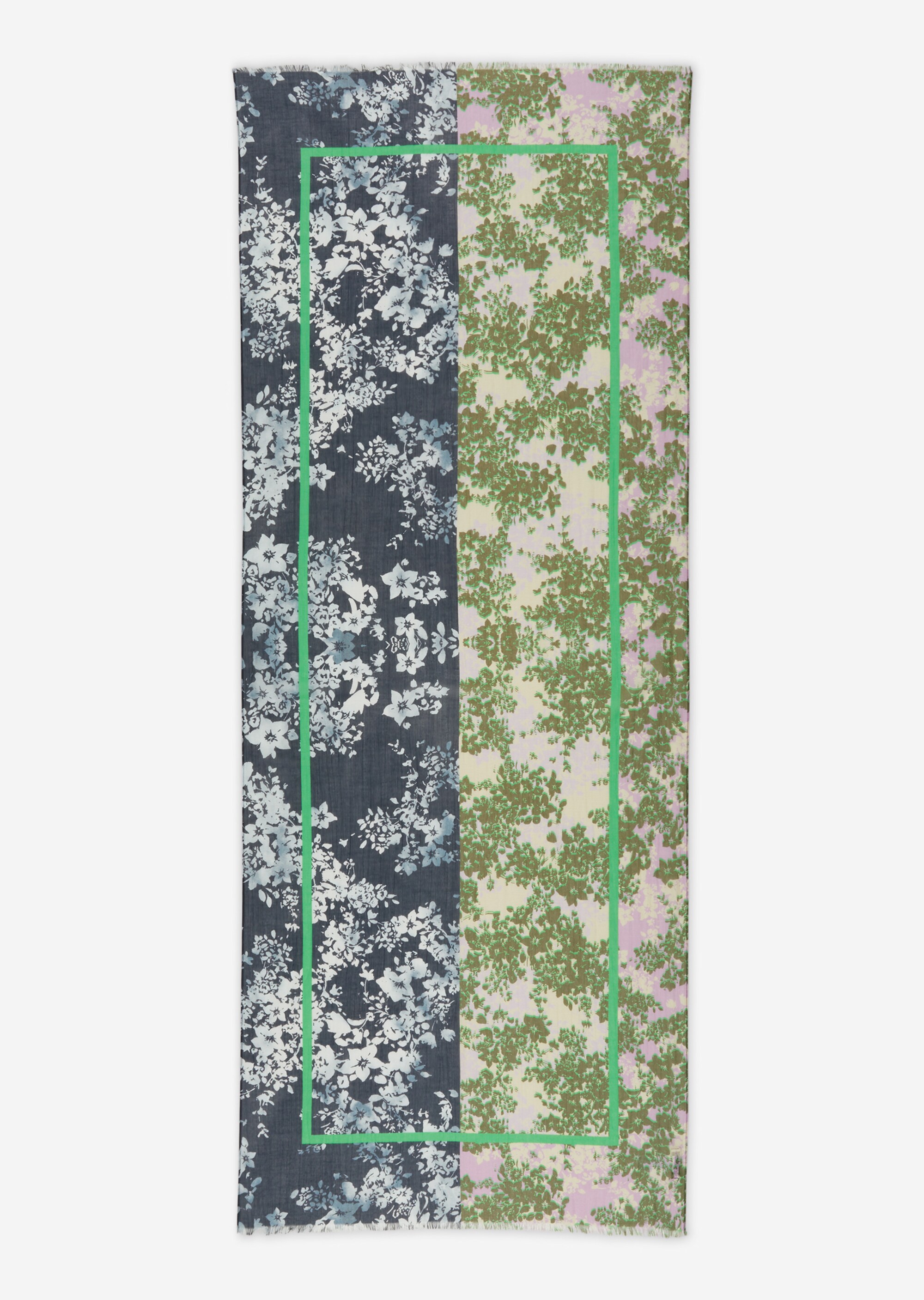 Schal mit Allover-Printmit Tencel™ Lyocell