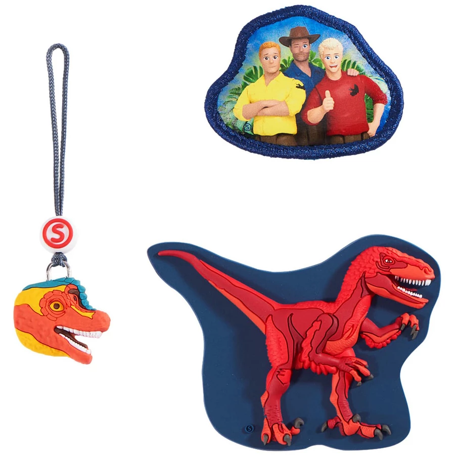 Step by Zubehör-Set Magic Mags Schleich Velociraptor