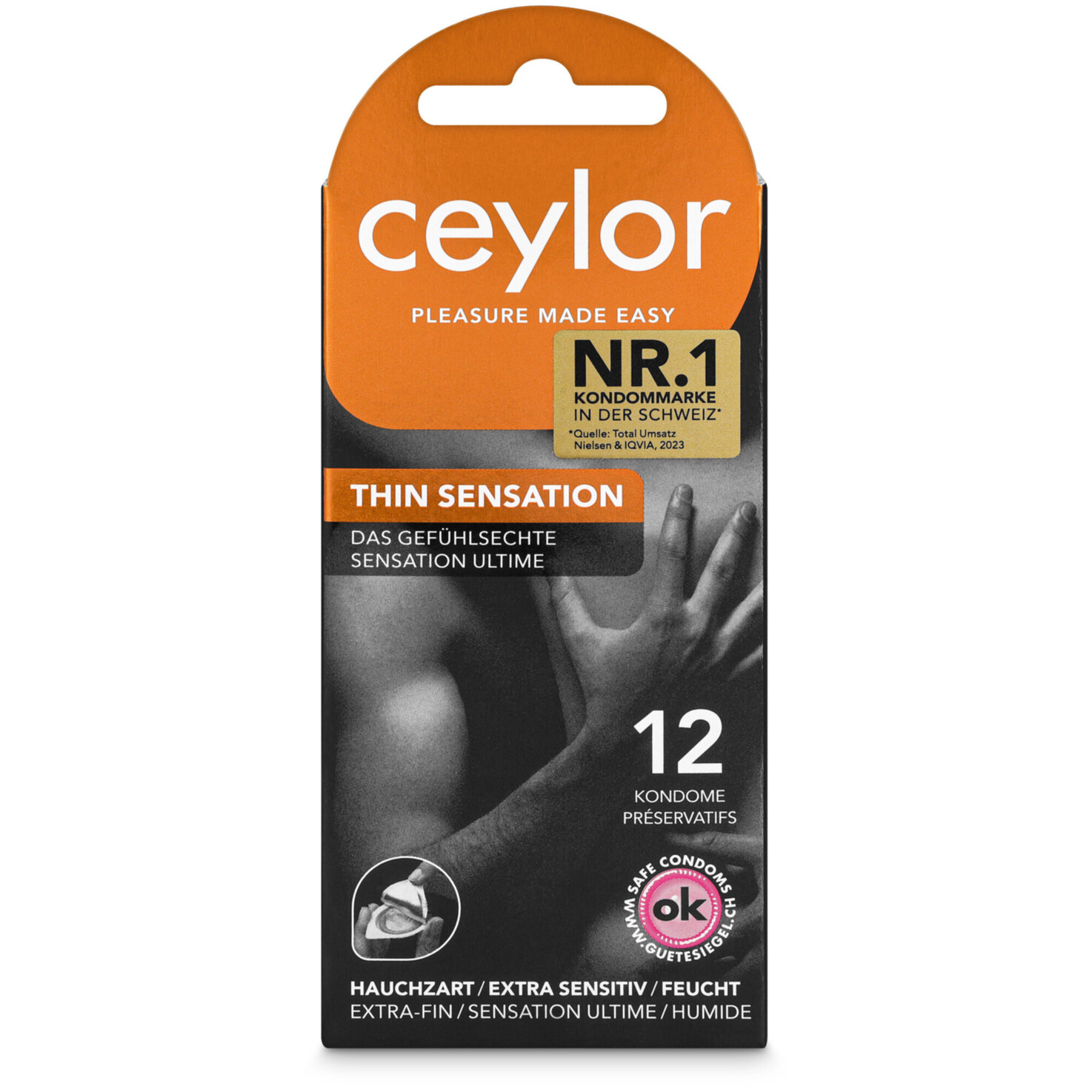 Ceylor Präservative Thin Sensation 12 Stück