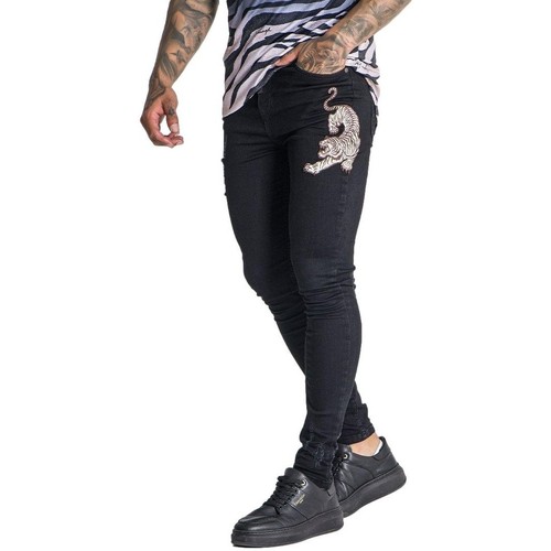 Gianni Kavanagh - Jeanscon Parche Tiger Negro Negro