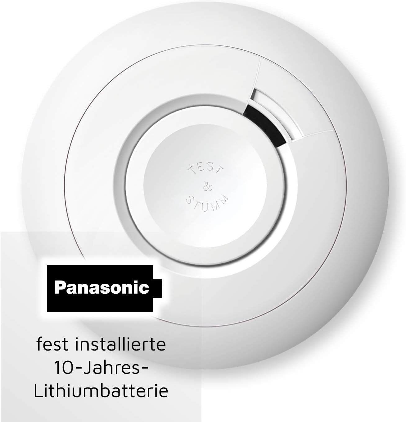 Ei Electronics Ei650 Rauchwarnmelder, Rauchmelder im 5er Set, Stand-Alone-Gerät mit Batterie für 10 Jahre, Testsieger Stiftung Warentest, weiß