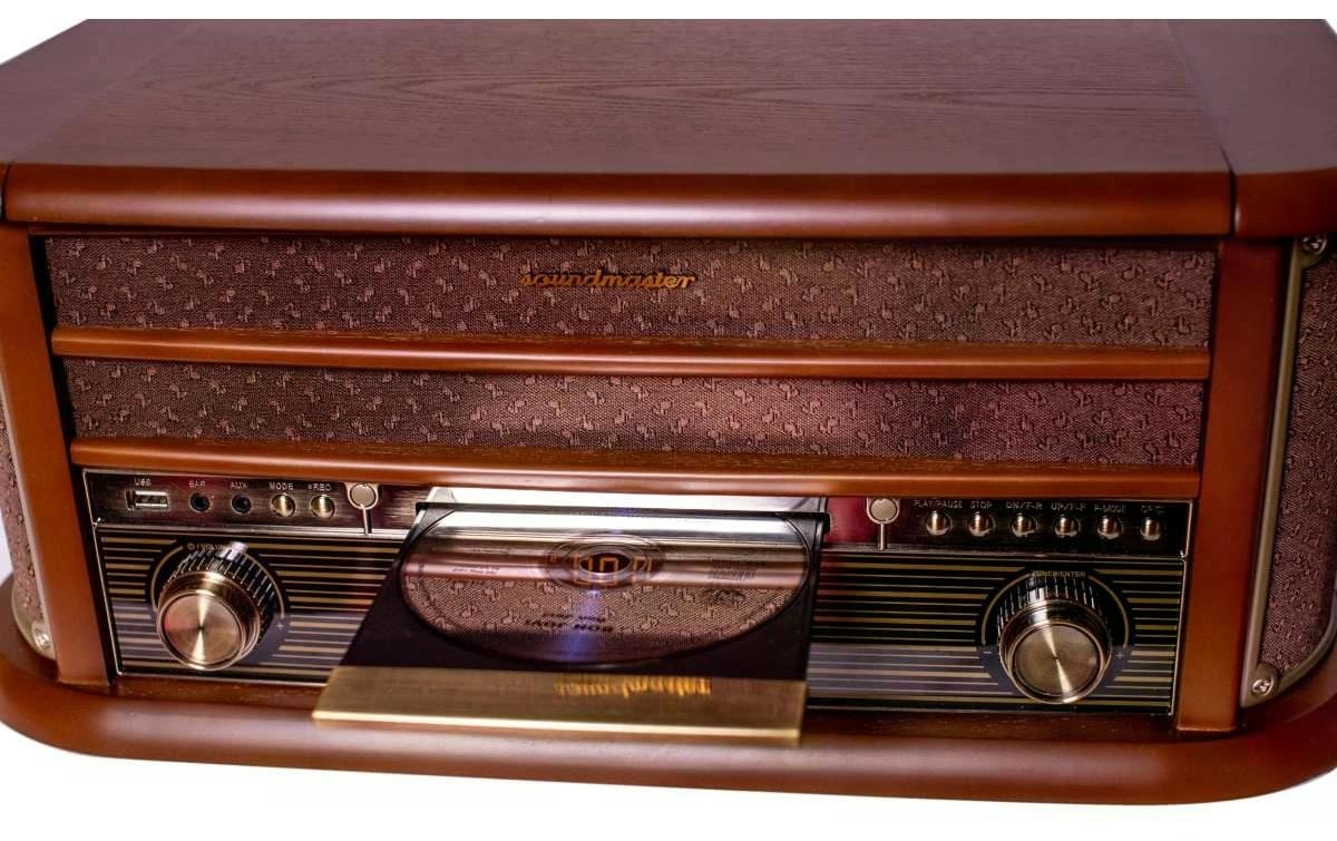 Soundmaster Stereoanlage »NR565DAB Braun« ( Digitalradio (DAB+) | FM-Tuner )
